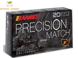 500 Rounds Of Barnes Precision Match 6.5 Grendel Ammo 120 Grain Match Burner OTM Boat Tail - Stock Ammo