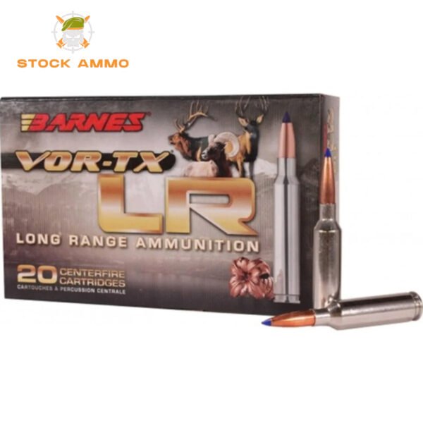 500 Rounds Of Barnes VOR-TX Long Range 6.5 PRC Ammo 127 Grain Barnes LRX Boat Tail Online - Stock Ammo