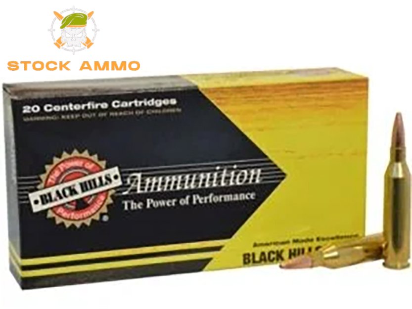 500 Rounds Of Black Hills Gold 25-06 Remington Ammo 117 Grain Hornady SST - Stock Ammo