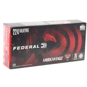 Federal American Eagle 224 Valkyrie Ammo 75 Grain