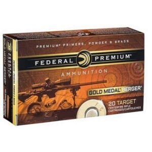 Federal Gold Medal Berger 6.5 Grendel Ammo