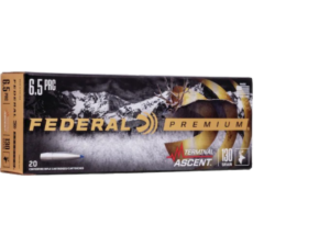 Federal Premium Terminal Ascent Ammunition 6.5 PRC 130 Grain