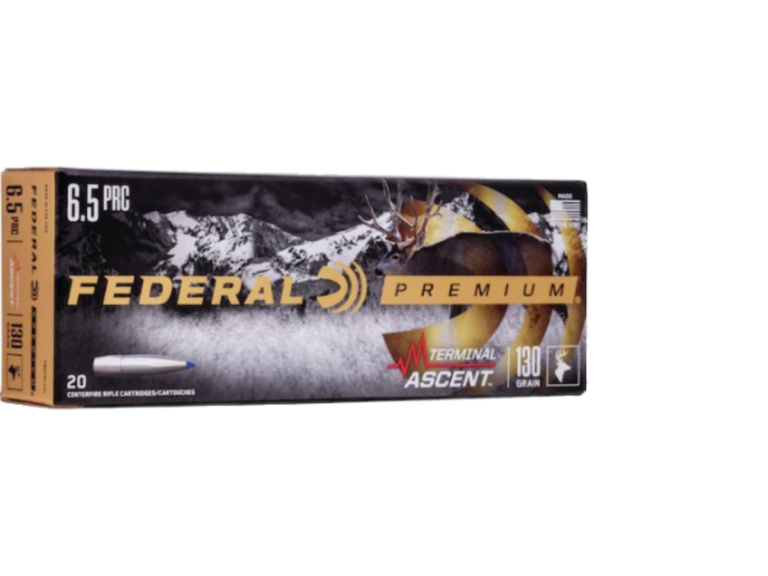 Federal Premium Terminal Ascent Ammunition 6.5 PRC 130 Grain