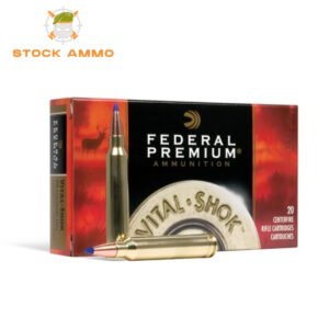 500 Rounds Of Federal Premium Vital-Shok 25-06 Remington 85 Grain Nosler Ballistic Tip Ammunition Online - Stock Ammo
