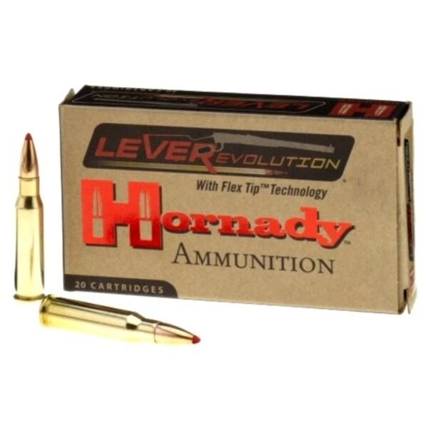 500 Rounds Of Hornady LeveRevolution 30-30 Winchester Ammo 140 Grain MonoFlex