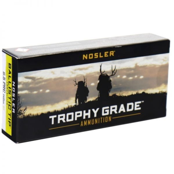 500 Rounds Of Nosler BT Trophy Grade 6.5 PRC Ammo 140 Grain