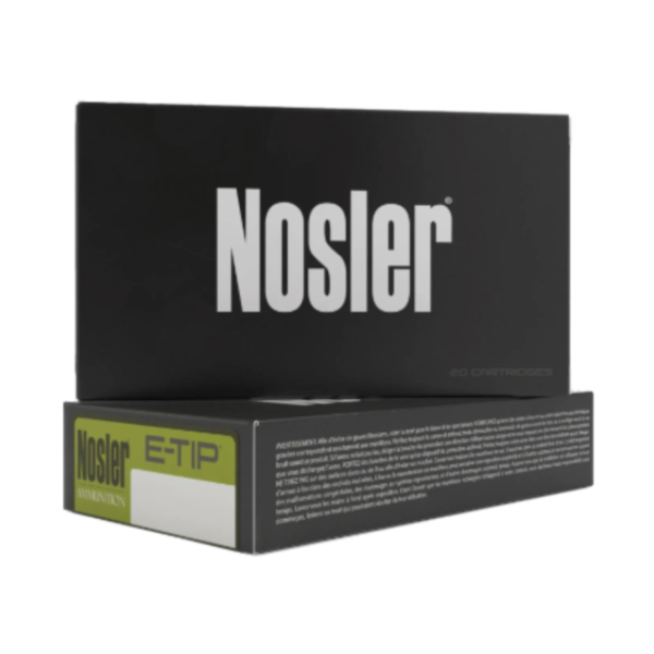 500 Rounds Of Nosler E-Tip Ammunition 6.5 PRC 120 Grain