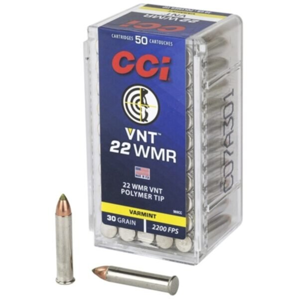 500rds of CCI 22 WMR Ammo 30 GR Varmint Tipped