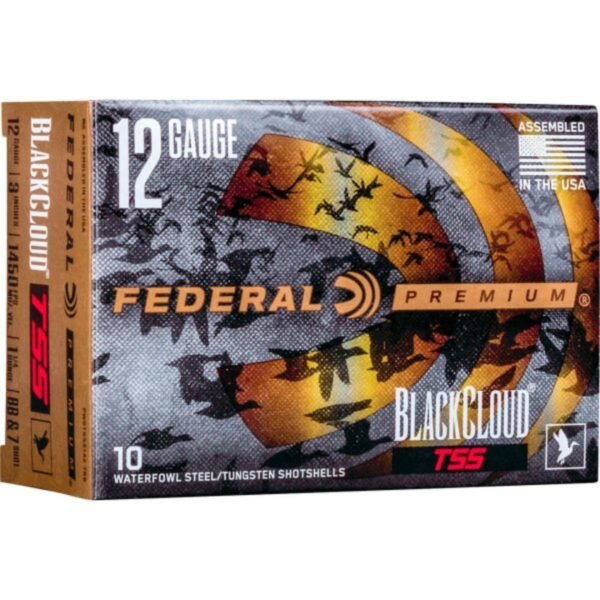 500rds of Federal Premium Black Cloud TSS 12 Gauge Shotshells