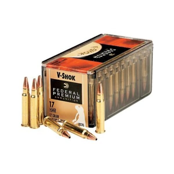 500rds of Federal Vital-Shok 17 HMR Ammo 17 Grain Speer TNT JHP