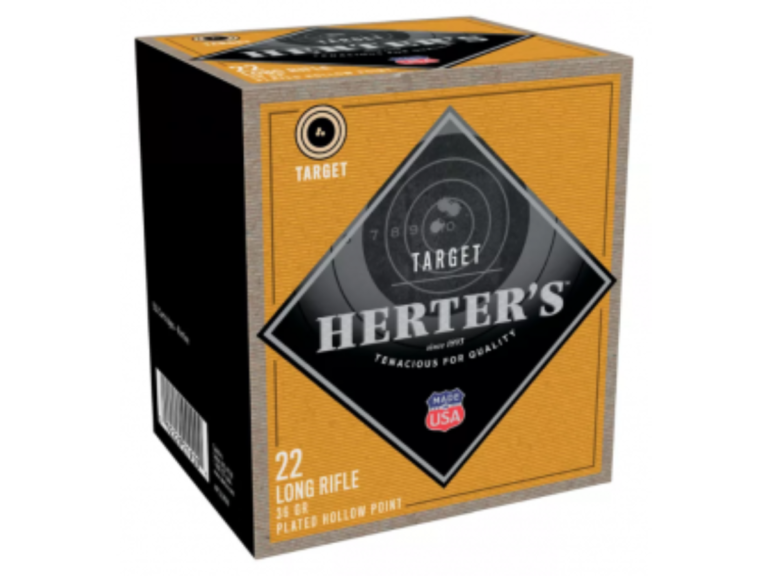 500rds of Herter’s Target Rimfire Ammo