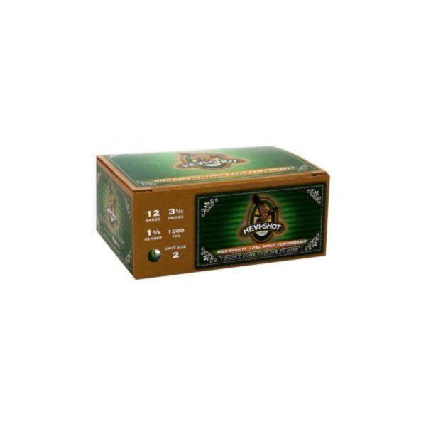 500rds of HEVI-Shot Duck 12 Gauge Steel Shotshells