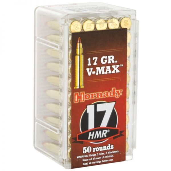 500rds of Hornady Varmint Express 17 HMR Ammo 17 Grain Hornady V-Max