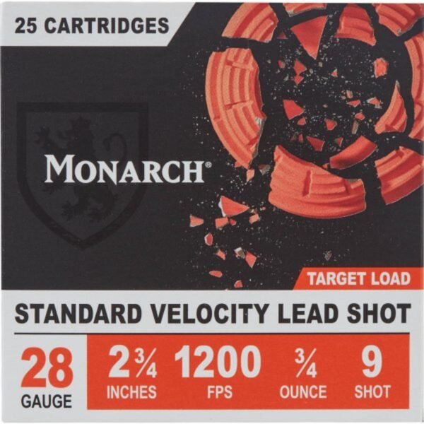 500rds of Monarch Target Load 28 Gauge Shotshells