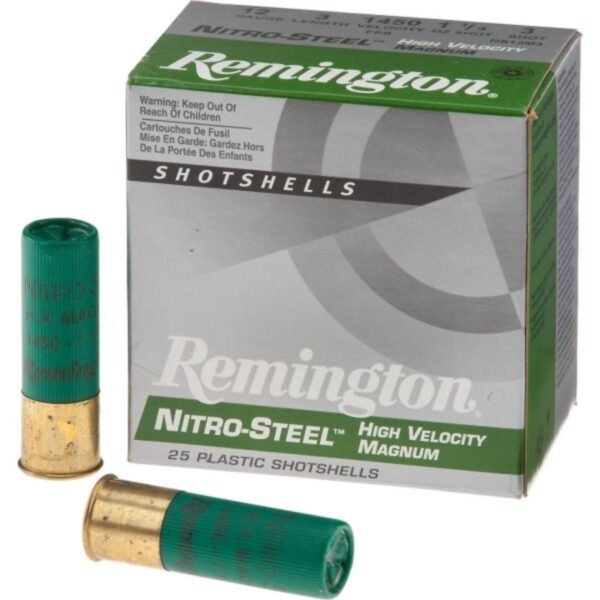 500rds of Remington Nitro-Steel High-Velocity Magnum Load 12 Gauge Shotshells