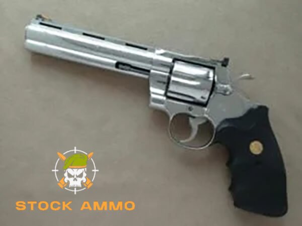 COLT PYTHON BRIGHT STAINLESS STEEL 357 MAGNUM - Stock Ammo