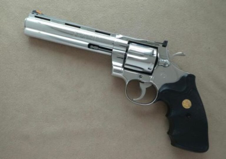 COLT PYTHON BRIGHT STAINLESS STEEL 357 MAGNUM