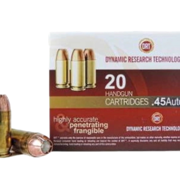 DRT 45 AUTO AMMUNITION TERMINAL SHOCK-500Rnds