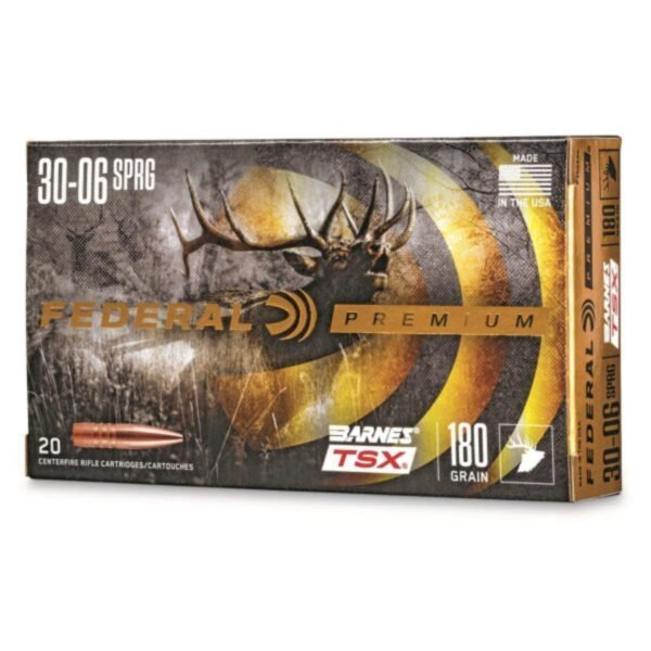 Federal Power-Shok, .30-06 Springfield, SP, 150 Grain Of 1000 Rounds