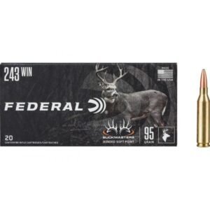 Federal Premium Buckmasters Bonded Soft Point .243 Winchester