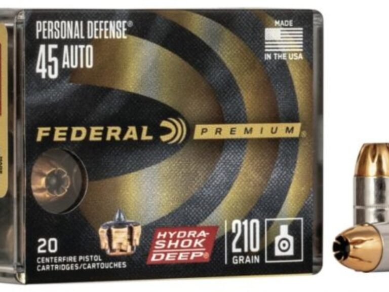 Federal Premium Centerfire Handgun Ammunition .45 ACP 210 grain-500Rnds