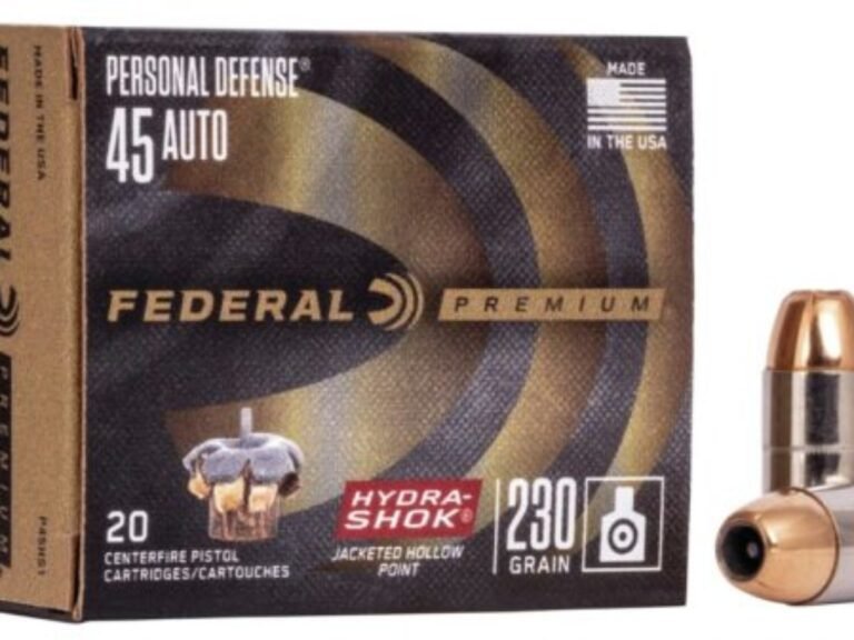 Federal Premium Centerfire Handgun Ammunition .45 ACP 230 grain-500Rnds