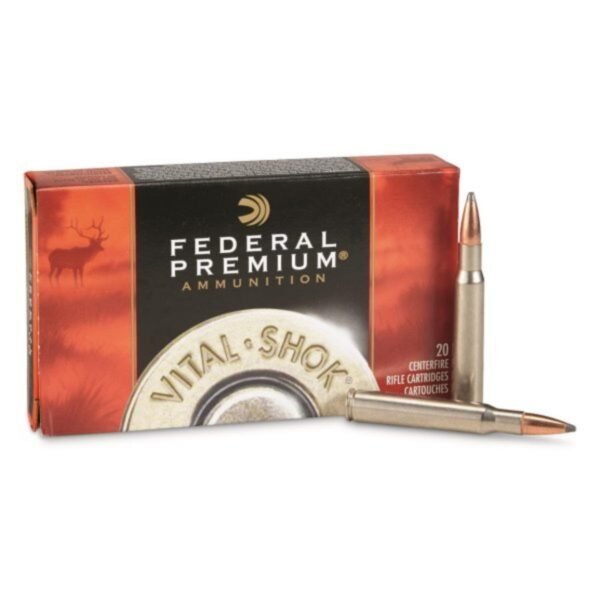 Federal Premium Vital-Shok Nosler Partition, .30-06 Springfield, NP, 180 Grain, 500 Rounds