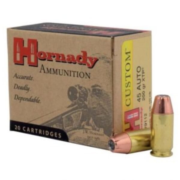 Hornady Custom .45 ACP 200 Grain-500Rnds