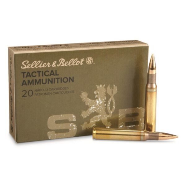 Sellier & Bellot M2 Ball, .30-06 Springfield (M1 Garand), FMJ, 150 Grain Of 500 Rounds